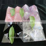 TOP Beautiful Natural Crystal Pyramid Rose Quartz Amethyst Quartz Crystal Pyramid thumbnail-3