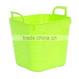 Good Quality Square Plastic Storage Buckets With Handles thumbnail-2