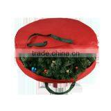 Strong Durable Oxford Canvas Christmas Decoration Bag, Holiday Christmas Wreath Storage Bag