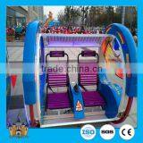 Factory Direct Sales Rotating Kid Ride , Outdoor Amusment Park Equipment Swing Happy Car With LED thumbnail-2