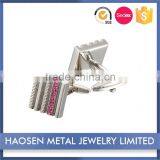 Hot Selling Latest Designs Rhinestone Crystal Cufflink Base thumbnail-2