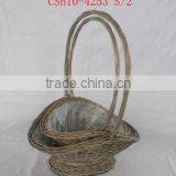 New Style of Willow Garden Basket thumbnail-1