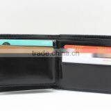Factory Direct Sale Rfid Blocking Leather Wallet