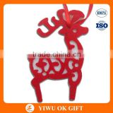 Christmas Decorations Sponge Product Red Reindeer Pendant