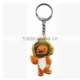 Professional Soft Pvc Skull Keychain