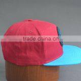 Custom 100% Cotton Twill 6-panel Snapback Cap With Woven Label thumbnail-5