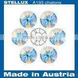 Stellux A193 Glass Chatons Point Back Rhinestones Crystal AB