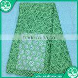 2016 Wholesale African Lace Fabrics, Swiss Voile Lace , Cotton Lace Fabric thumbnail-2