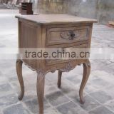 Indonesia Furniture - French Louis XV Nighstand 2 Drawer Teak Furniture