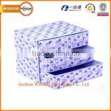 Cheap Eco-friendly Household Items Collapsible Non Woven Fabirc Cosmetics Storage Drawer Boxes