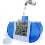 Eco-friendly Water Power Digital LCD Clock Novelty Self Energy thumbnail-3