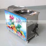 Newest Double Pan Rolling Fry Ice Cream Machine for Sale thumbnail-4