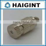 TY0613 Brass Misting Nozzle With Nickle Plated Body, High Pressure Metal Mist Anti Drip Nozzle for High Pressure Fog System thumbnail-3