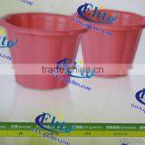 Blue Yellow Purple Plastic Plant Flower Pot thumbnail-3