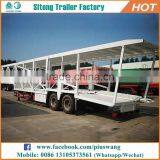 China Factory 2 or 3 Axles Vehicle Transport Car Carrier Semi Trailer for Auto Transportation thumbnail-5
