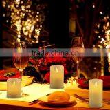 Flameless Candles 3pcs Moving Wick Led Wax Candles With Remote Control Flickering Flameless Candle LED Candles Set 4" 5" 6" thumbnail-4