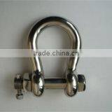 Forged U Stainless Steel Lifting Anchor Chain Dee Bow Shackle Price thumbnail-2