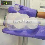 China Kitchen Cooking Oven BBQ Gloves Heat Resistant Grilling Gloves