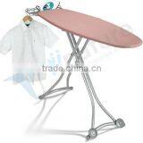 Wheels Ironing Boards With Plastic Iron Rest thumbnail-1
