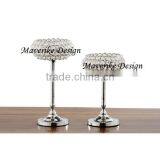 Pillar Crystal Candle Holder, Crystal Votive Holder, Tealight Crystal Piller Candle Holder thumbnail-3