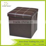 Best Price Customized PVC Fancy Stool Ottoman thumbnail-4