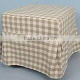 Ruffle Wooden Cute Skirt Footstool thumbnail-1
