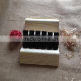 Wooden Storage Holders Pine Wood Racks Removeable Wooden Display Shelf for Essential Oil thumbnail-6