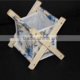 Eco-friend Wood Foldable Magazine Rack Wholesale thumbnail-6