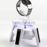 Solar Power Rotating Turntable Led Solar Rotary Display Stand Cheap Price For Promotion thumbnail-1