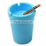 Supply Large Capacity Double Candy Color Ashtray thumbnail-1