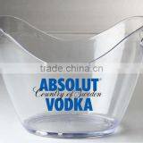 2017 Custom Made Plastic Grey Goose Absolut Vodka Ice Bucket Personalized With Logo thumbnail-3