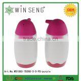 Porcelain Condiment Set Oil & Vinegar Bottle Salt & Pepper Shaker thumbnail-5