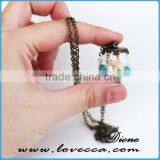 DIY Handmade Starfish Shell Glass Bottle Vial Wish Pendant Stagement Necklace thumbnail-6