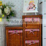 High and Low Classical Wooden Storage Cabinet thumbnail-2