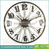 Rusty Metal Desk Clock thumbnail-3