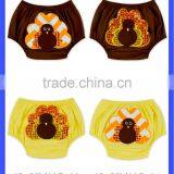 Chinese Manufacturer Baby Girls Holiday Gift Turkey Bloomers Diaper Cover Thanksgiving Bloomers thumbnail-6