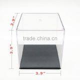 Clear Acrylic/Plastic Doll Box for Display Case Dustproof Tray Protection Cube 3.9"H thumbnail-5