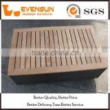 Evensun Classic Storage Wicker Box Wooden Cover thumbnail-4
