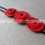 New Products Website China Supplier Felt Fabric Fashion European Charm Smart Health Chain Fabric Diy Bracelet for Sale