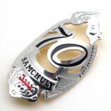 Aluminum Decorative Metal Plates Sticker Bike Nameplate thumbnail-3