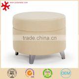 Round Ottoman Poufs for Home & Store Furniture Sofa for Resting thumbnail-4
