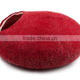Cheap Handmade Wool Felt Pet Bed in China thumbnail-1