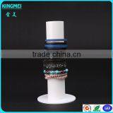White Acrylic Necklace Display Holder or Acrylic Bracelet Holder thumbnail-2
