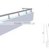 Floor Mounted Balcony Railing Design/Stainless Steel Floor Handrail thumbnail-2