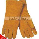 Cow Leather Welding Safety Gloves, Work Gloves, Cowhide Glvoes thumbnail-1