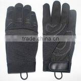 Black Neoprene Anti-vibration and Impact Protect Mechanic Work Gloves Rescue Gloves thumbnail-1