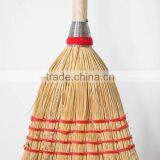 Corn Fiber Heavy-Duty Wire Banded Warehouse Soft Industrial Broom thumbnail-6