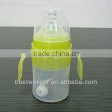 Silicone Baby Bottle Cute Baby Bottle Food Grade Silicone Made Bottle 240ML thumbnail-4