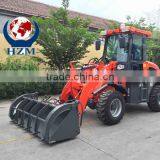 HZM Popular ZL15 Mini Loader,mini Tractors With Front End Loader