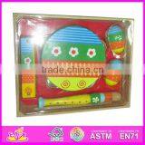 Hot Sale High Quality Wooden Drum Toy, Musical Instruments Wooden Drum Toy, Fashion Wooden Drum Toy W07A032 thumbnail-1